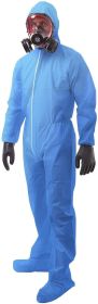 Disposable Coveralls with Hood and Elastic Wrists