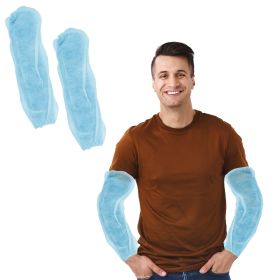 Blue Disposable Arm Sleeves