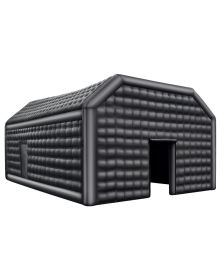 Inflatable Nightclub 29.5 x 19.7 x 13.1 Ft Blow up Party Tent Black